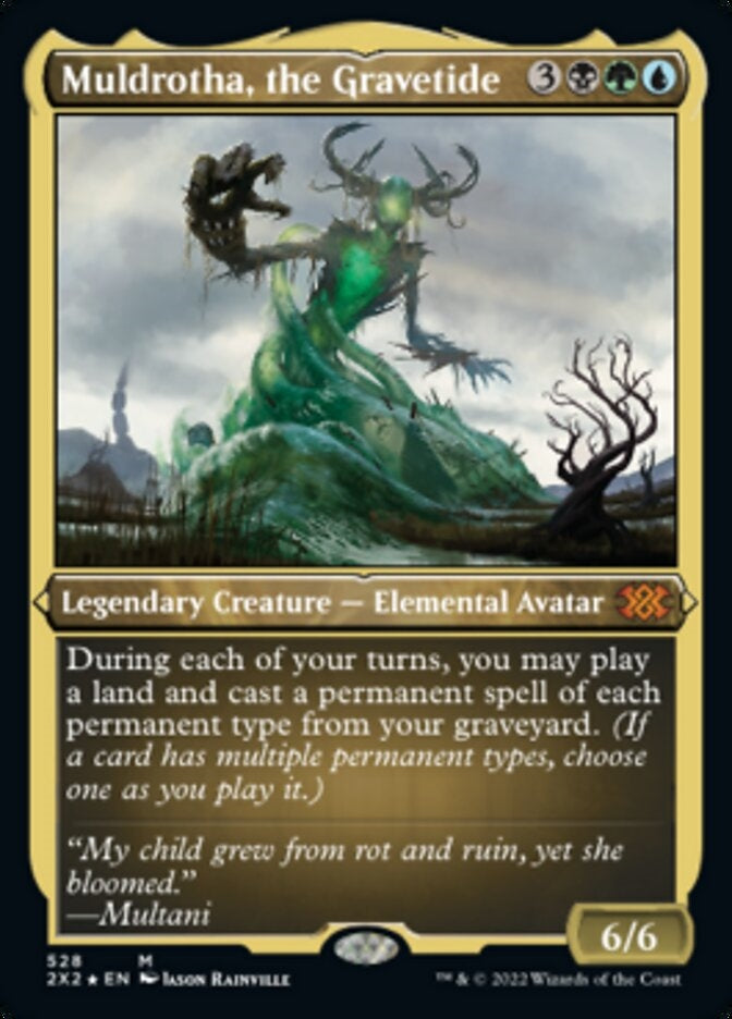 Muldrotha, the Gravetide [#528 Etched Foil] (2X2-M)