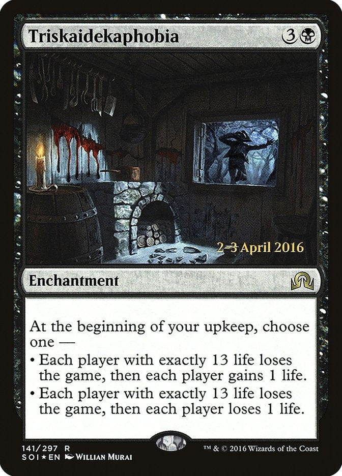 Triskaidekaphobia (SOI-R-PRE)