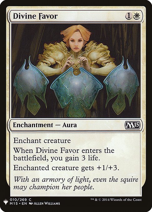 Divine Favor [Mystery Booster #0080] (M15-C)
