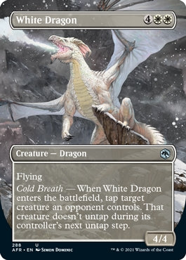 White Dragon [#288 Alternate-Art Borderless] (AFR-U)