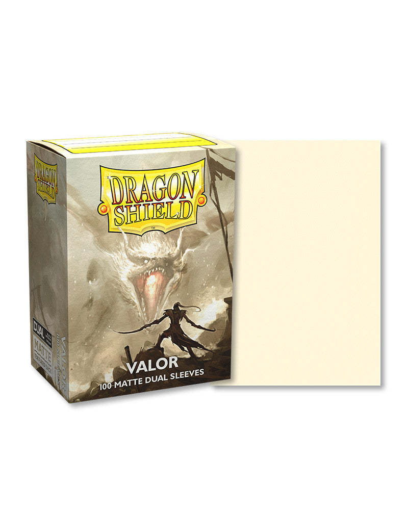 Dragon Shield: Standard - Dual Matte: Valor 100 Count