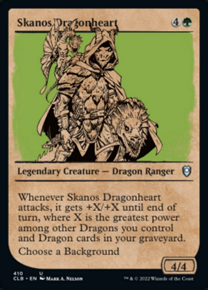 Skanos Dragonheart [#410 Showcase] (CLB-U)