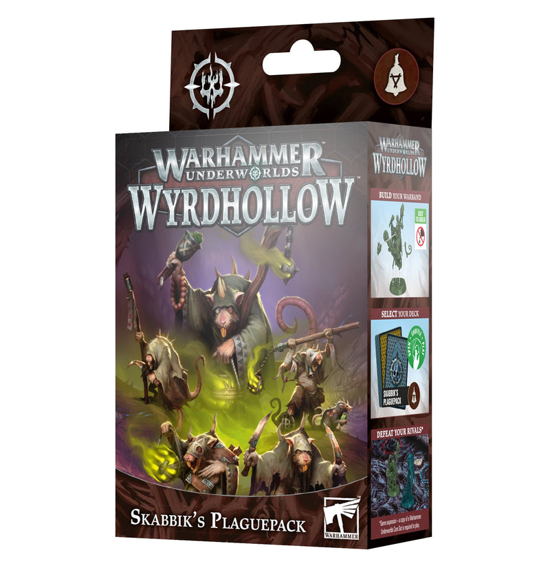 Warhammer Underworlds: S08 Wyrdhollow - Warband: Skabbik’s Plaguepack (Skaven)