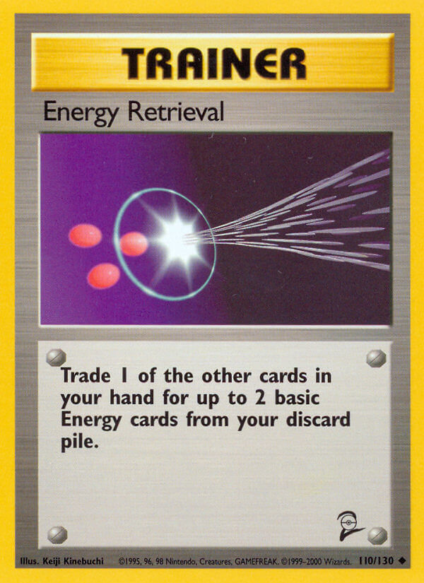 Energy Retrieval - 110/130 (BS2) Uncommon - Near Mint