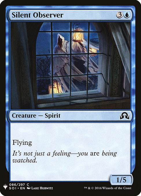 Silent Observer [Mystery Booster #0489] (SOI-C)
