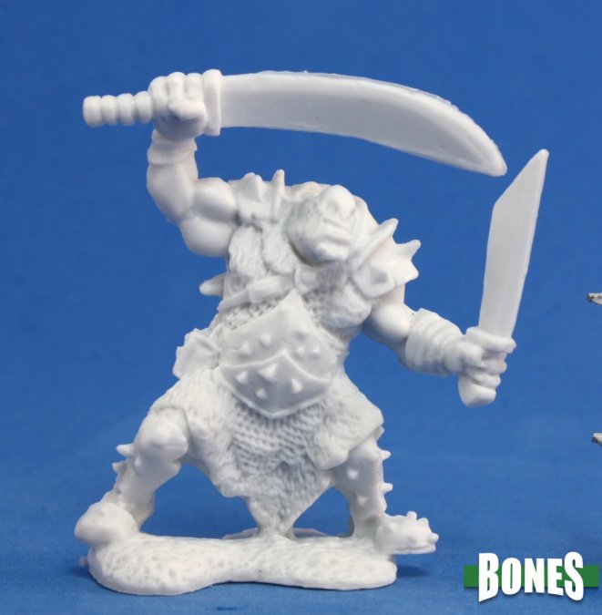 Bones 77051: Orc Stalker (Two weapons)