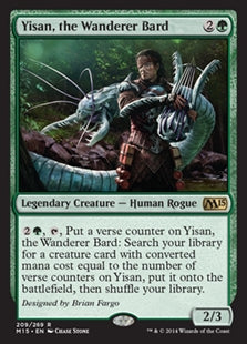 Yisan, the Wanderer Bard (M15-R)