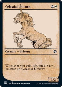 Celestial Unicorn [#301 Showcase] (AFR-C)