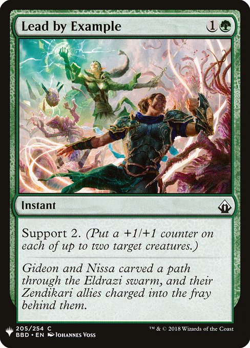Lead by Example [Mystery Booster #1258] (BBD-C)