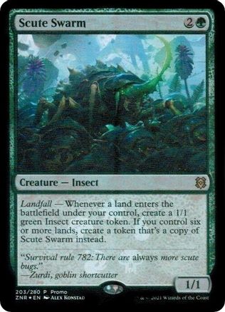 Scute Swarm (ZNR-R-FOIL) Media Promo