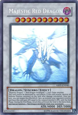 Majestic Red Dragon (Ghost Rare) (ABPF-EN040) Ghost Rare - Near Mint Unlimited