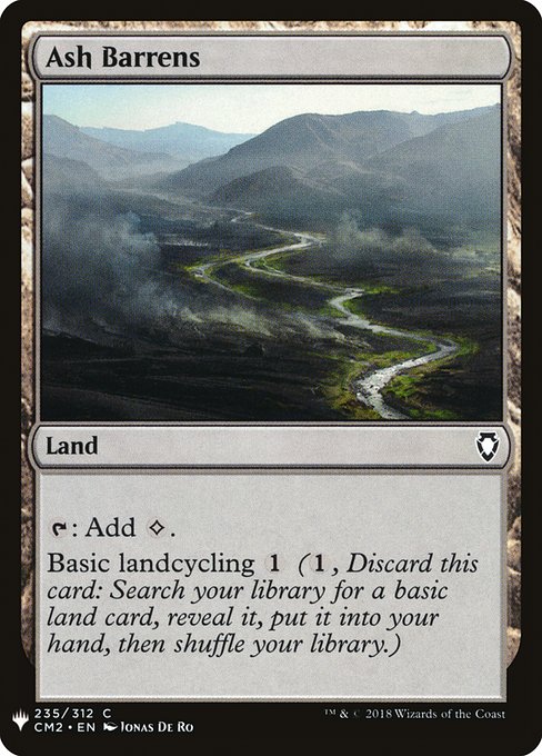 Ash Barrens [Mystery Booster