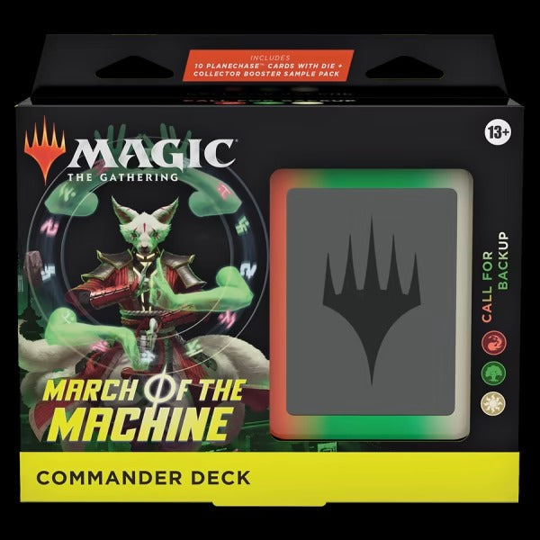 MTG: March of the Machine - Commander: Call for Backup (RGW) MTG: March of the Machine - Commander: Call for Backup (RGW)