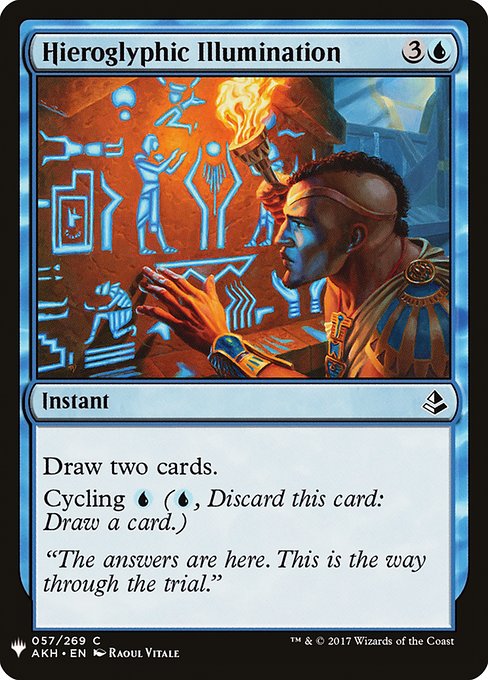 Hieroglyphic Illumination [Mystery Booster