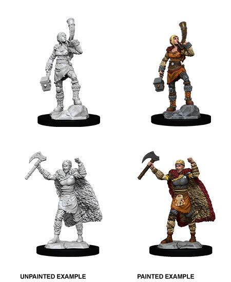 D&D: Nolzur's Marvelous Miniatures - Female Human Barbarian W12