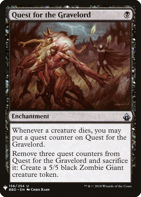 Quest for the Gravelord [Mystery Booster #0741] (BBD-U)