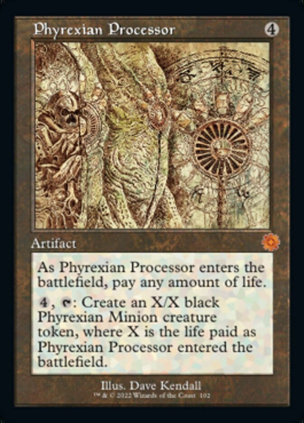 Phyrexian Processor [#102 Schematic] (BRR-M)