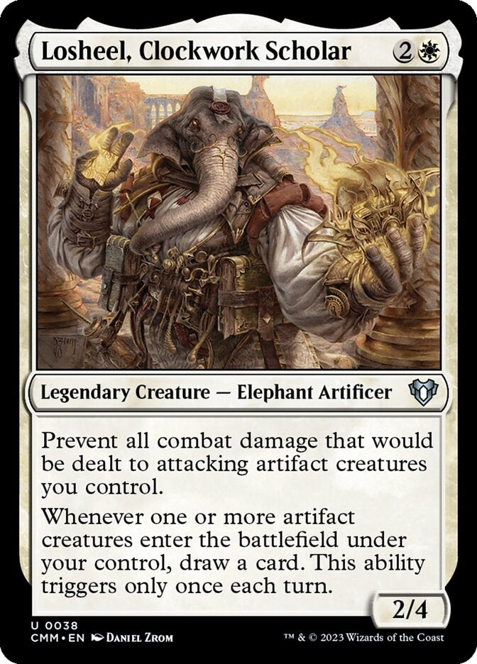Losheel, Clockwork Scholar [#0038] (CMM-U)