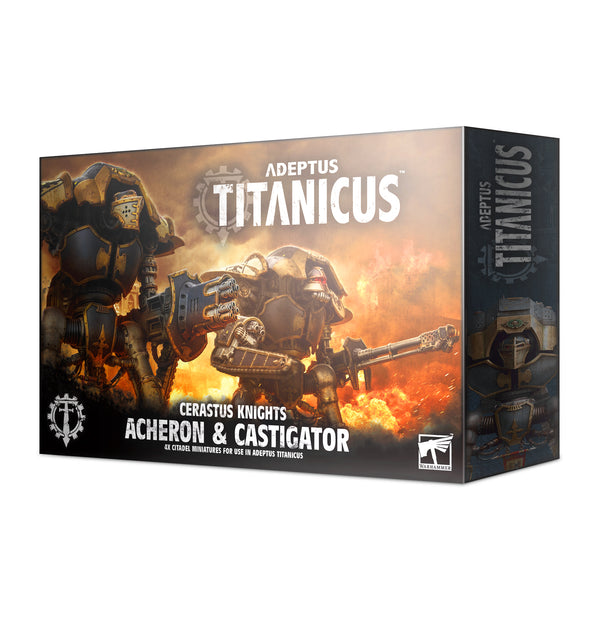 Adeptus Titanicus: Cerastus Knights Acheron and Castigator