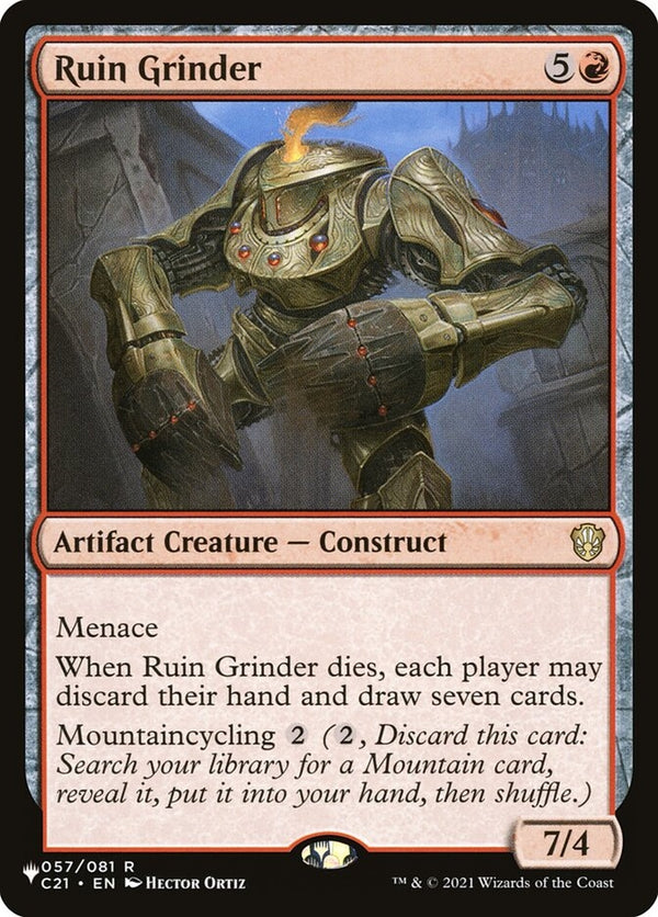 Ruin Grinder (C12-R-LIST)