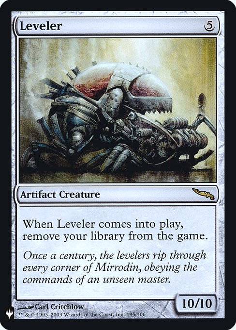 Leveler [Mystery Booster Retail Foils #105] (MRD-R-FOIL)