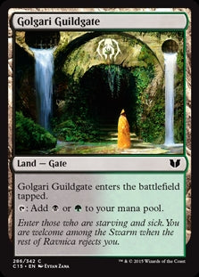 Golgari Guildgate (C15-C)