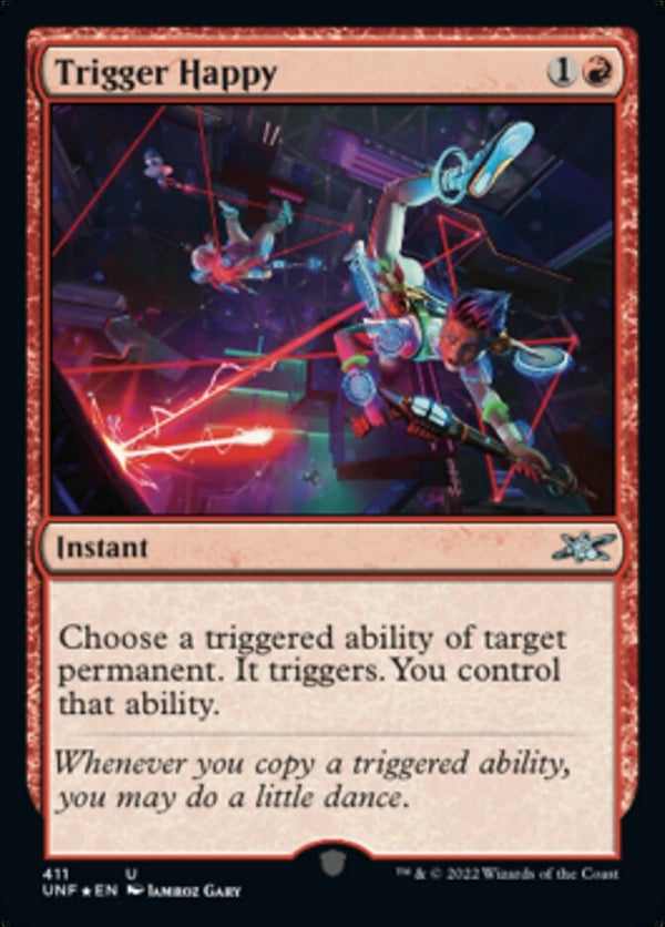 Trigger Happy [#411 Galaxy Foil] (UNF-U)