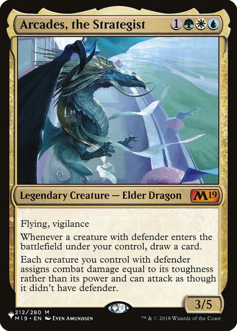 Arcades, the Strategist (M19-M-LIST)