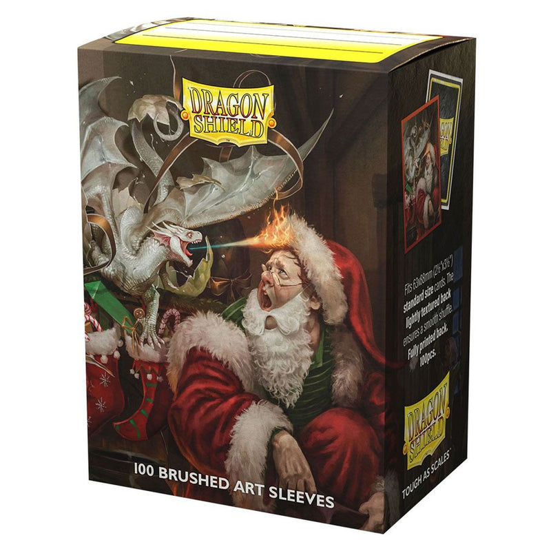 Dragon Shield: Standard - Brushed Art: 2021 Christmas 100 Count