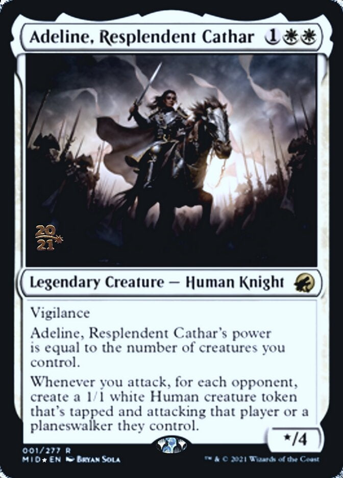 Adeline, Resplendent Cathar (MID-R-PRE)