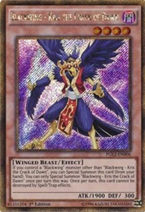 Blackwing -Kris the Crack of Dawn (PGL2-EN006)