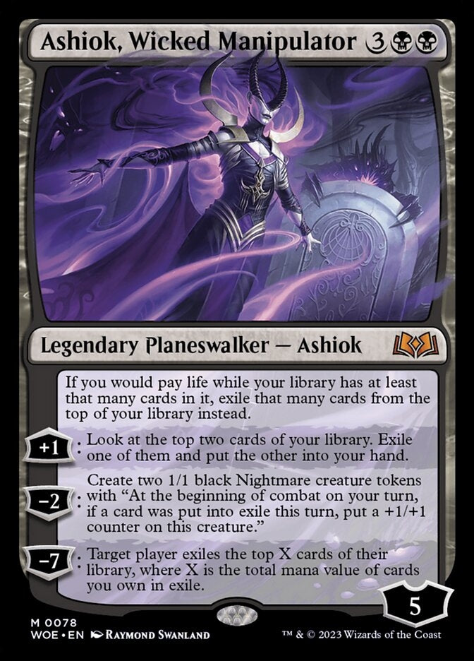 Ashiok, Wicked Manipulator [#0078] (WOE-M)