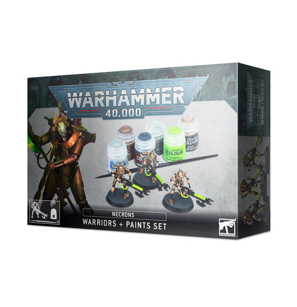 40K: Necrons - Warriors + Paints Set (9th) (OOP)