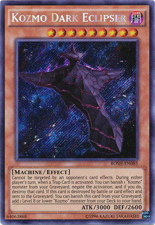 Kozmo Dark Eclipser (BOSH-EN085) Secret Rare - Near Mint Unlimited