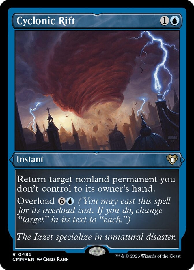 Cyclonic Rift [#0485 Etched Foil] (CMM-R)