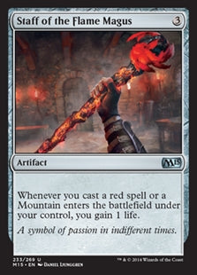 Staff of the Flame Magus (M15-U)