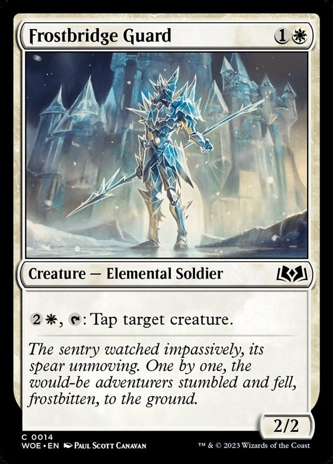 Frostbridge Guard [#0014] (WOE-C)