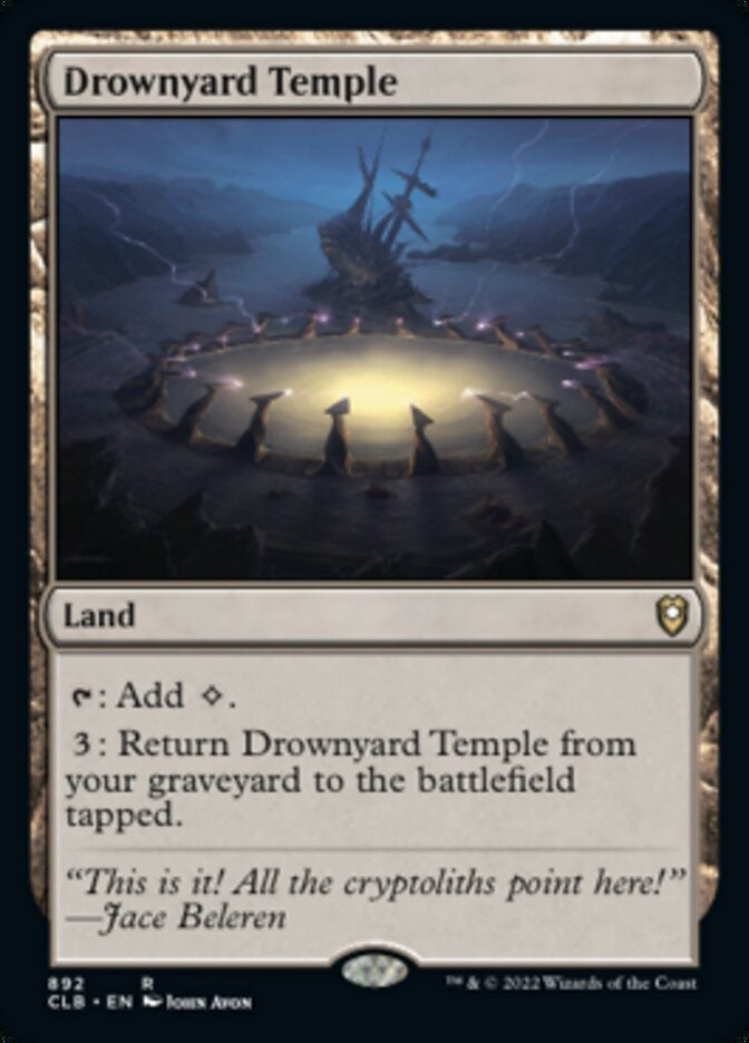 Drownyard Temple [#892 Commander Decks] (CLB-R)