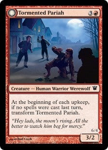 Tormented Pariah/Rampaging Werewolf (ISD-C)