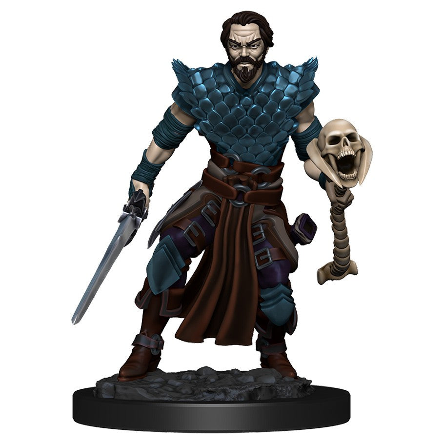 D&D Miniatures: Icons of the Realms - Premium Figure: Wave 04 - Human Warlock Male