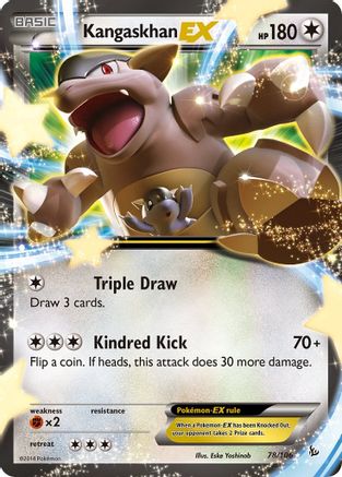 Kangaskhan EX - 078/106 (FLF) Ultra Rare - Near Mint Holofoil