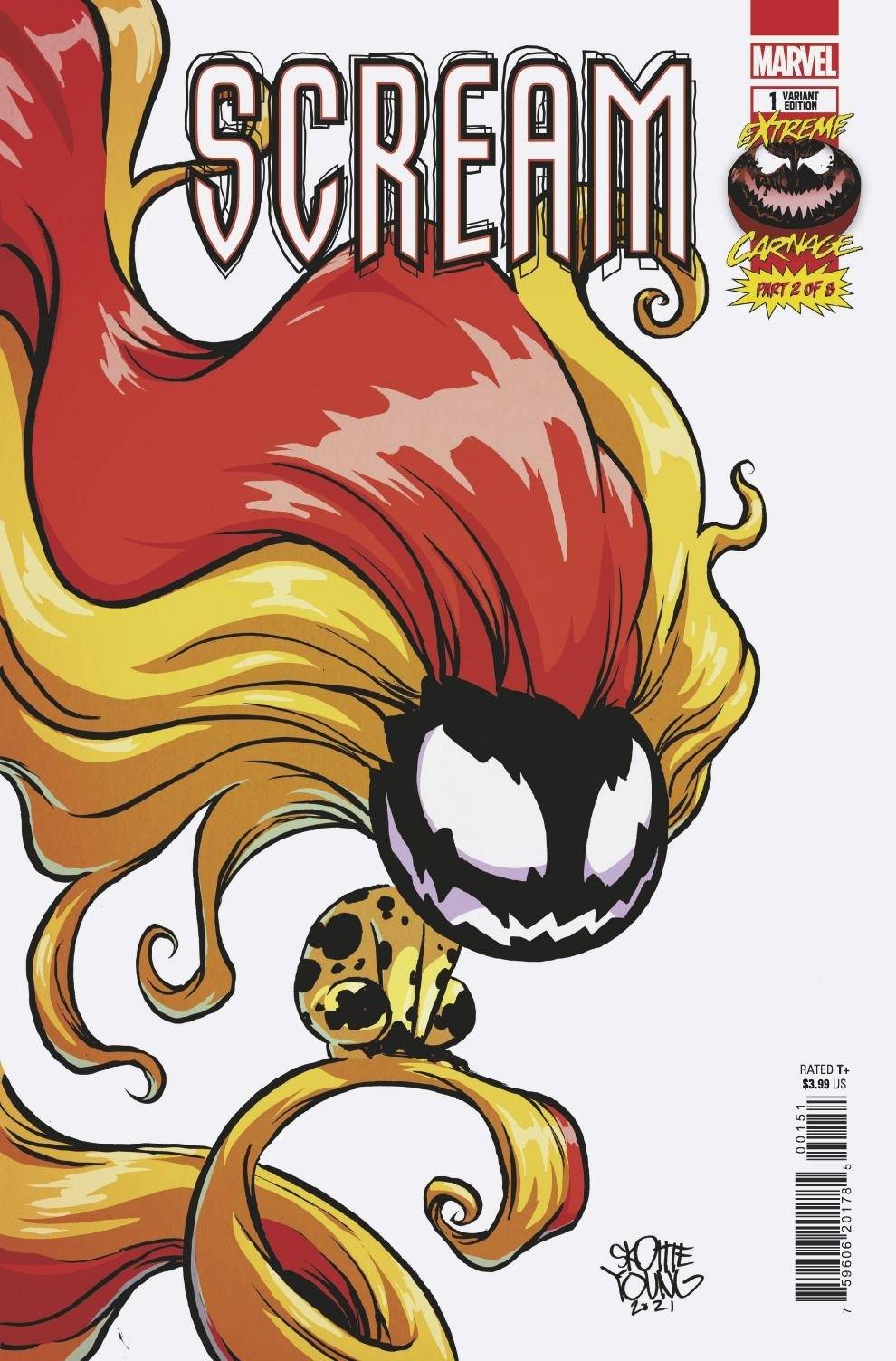 EXTREME CARNAGE SCREAM #1 YOUNG VAR