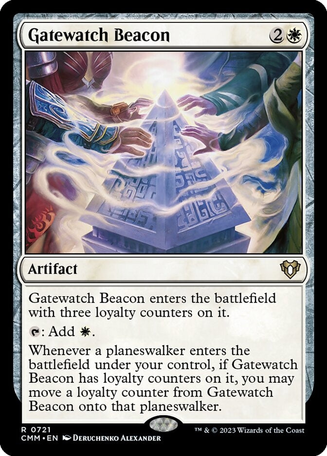 Gatewatch Beacon [#0721 New Commander Cards] (CMM-R)