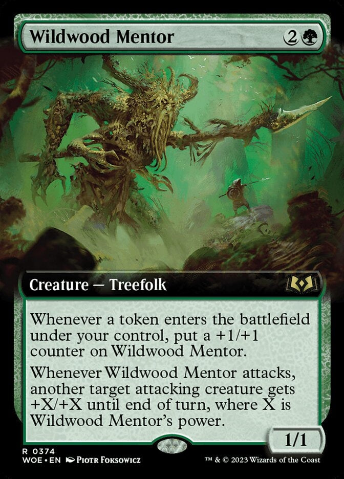 Wildwood Mentor [#0374 Extended Art] (WOE-R)