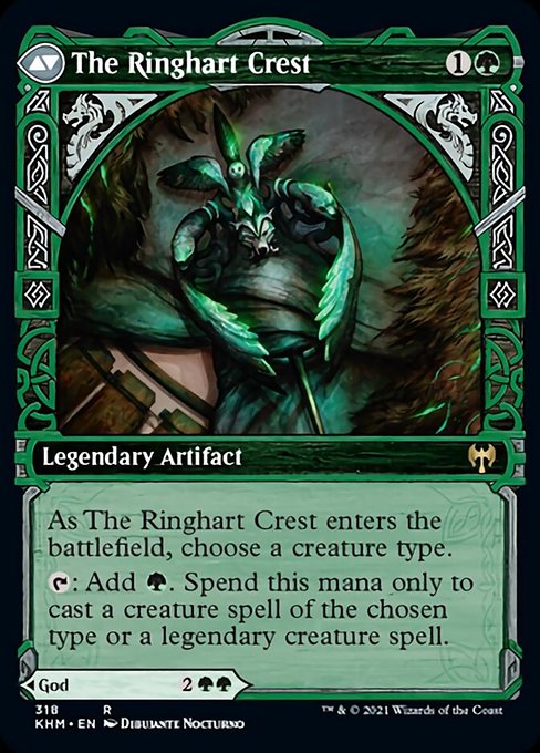 Kolvori, God of Kinship // The Ringhart Crest [Showcase #318] (KHM-R)