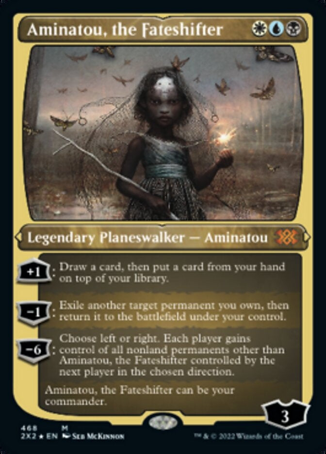 Aminatou, the Fateshifter [#468 Etched Foil] (2X2-M)