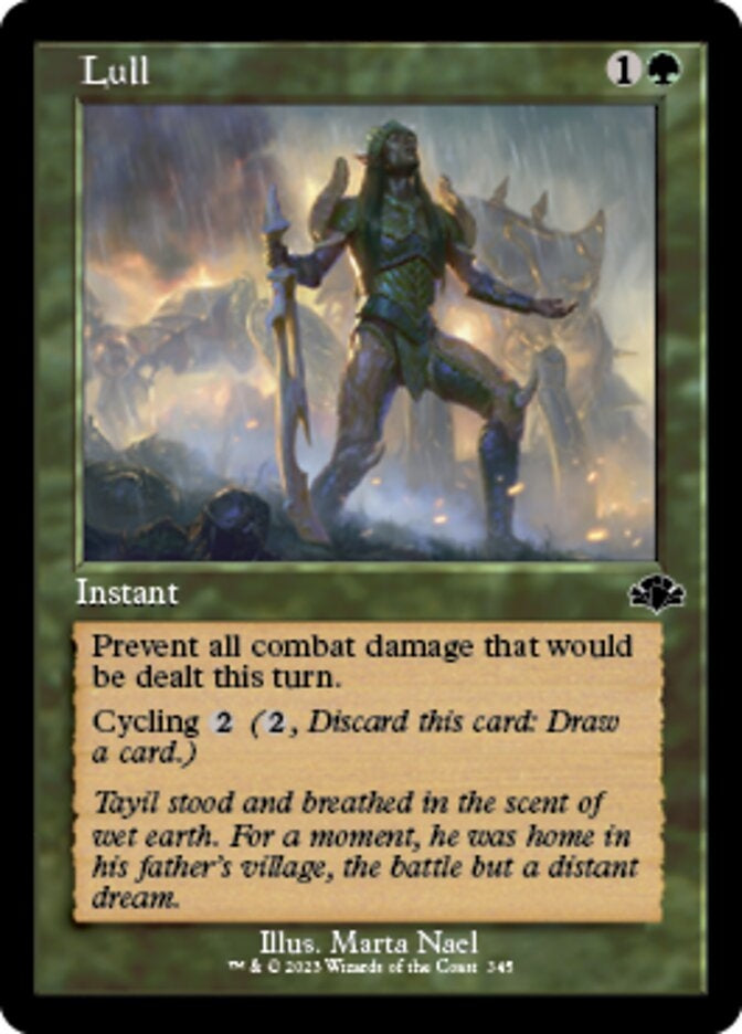 Lull [#345 Old Frame Bonus Sheet] (DMR-C)