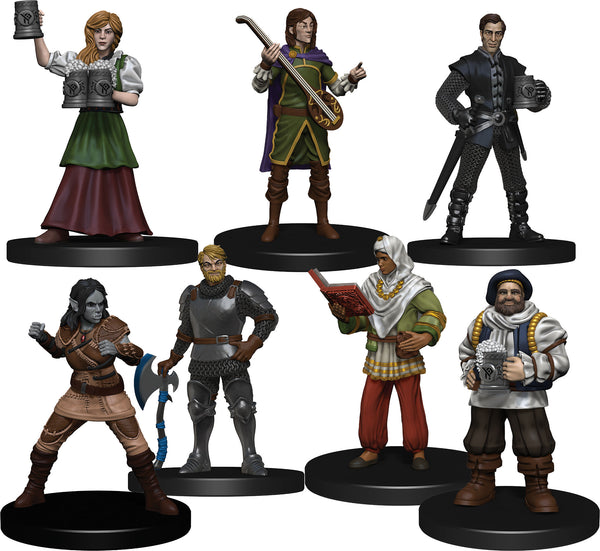 D&D Miniatures: Icons of the Realms - Premium Box Set: The Yawning Portal - Friendly Faces