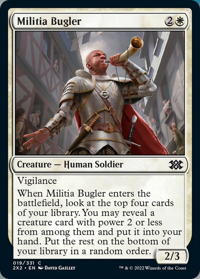 Militia Bugler (2X2-C)