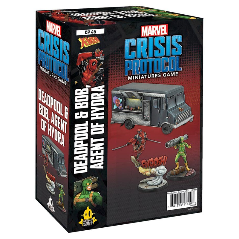 Marvel: Crisis Protocol (CP45) - Character Pack: Deadpool & Bob, Agent of Hydra